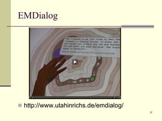 EMDialog
 http://www.utahinrichs.de/emdialog/
37
 
