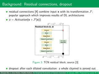 An Empirical Evaluation of Generic Convolutional and Recurrent Networks ...