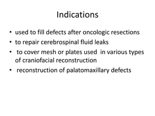 Temporalis muscle flap