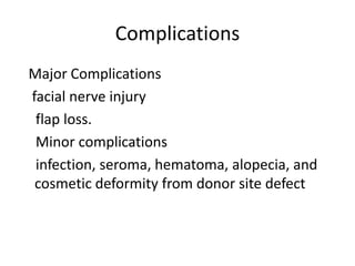 Temporalis muscle flap