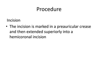 Temporalis muscle flap
