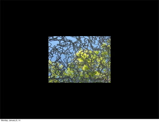 Monday, January 6, 14

 