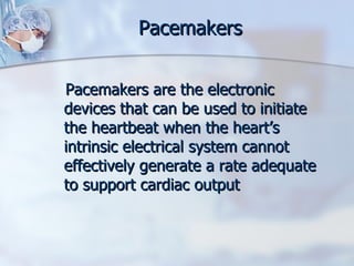 Temporary Pacemaker Slides | PPT