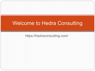 https://hedraconsulting.com/
Welcome to Hedra Consulting
 