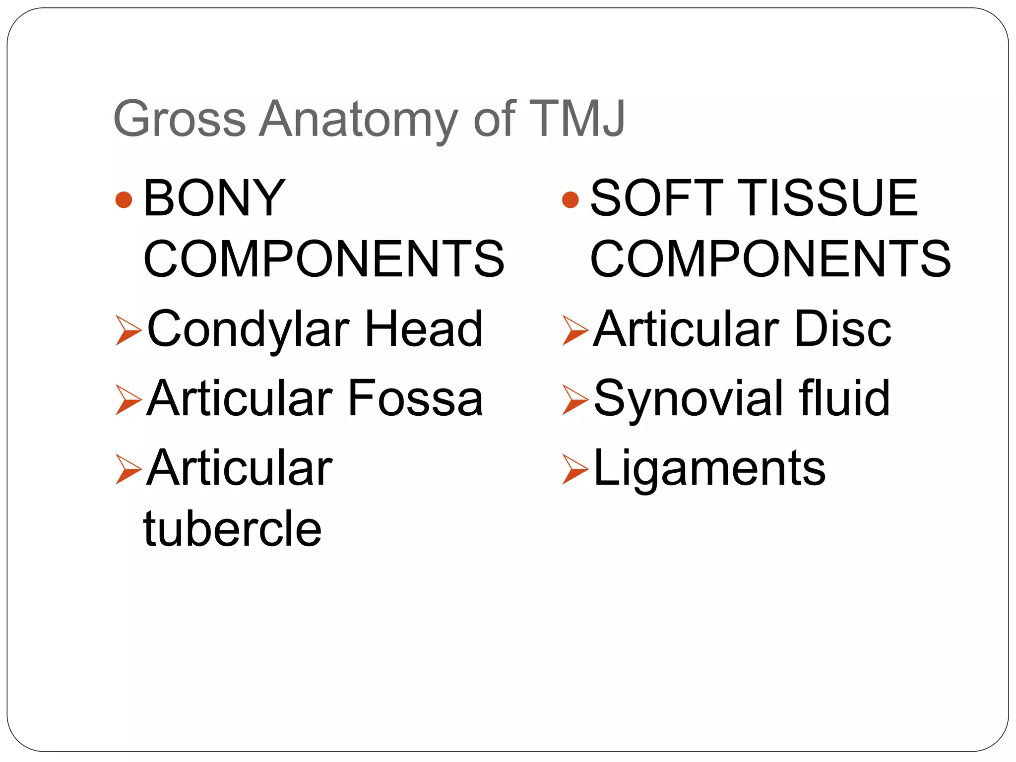 Temporomandibular joint | PPTX