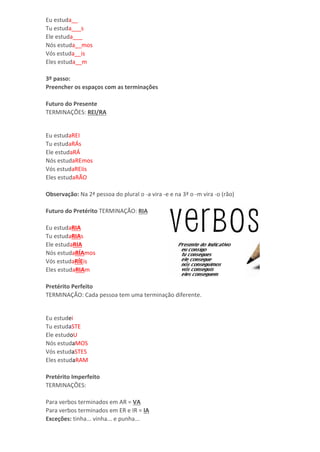 Verbos Auxiliares em Ingles, PDF, Tempo gramatical