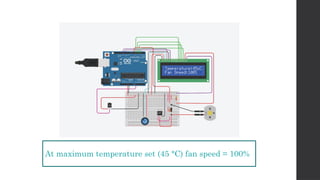Temprature Controlled Fan Temperature Controlled DC Fan Using ...