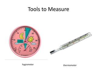 Tools to Measurehygrometerthermometer