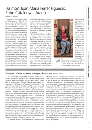 PAÏSOS CATALANS
TEMPS DE FRANJA digital / n. 14 / març 2014

18

La legalitat internacional i l’espanyola
en relació a les...