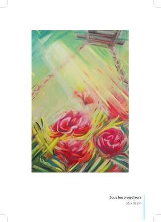 Sous les projecteurs
55 x 38 cm
 