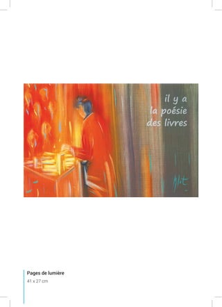 Pages de lumière
41 x 27 cm
 