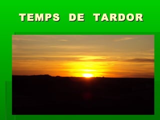 TEMPS DE TARDOR

 