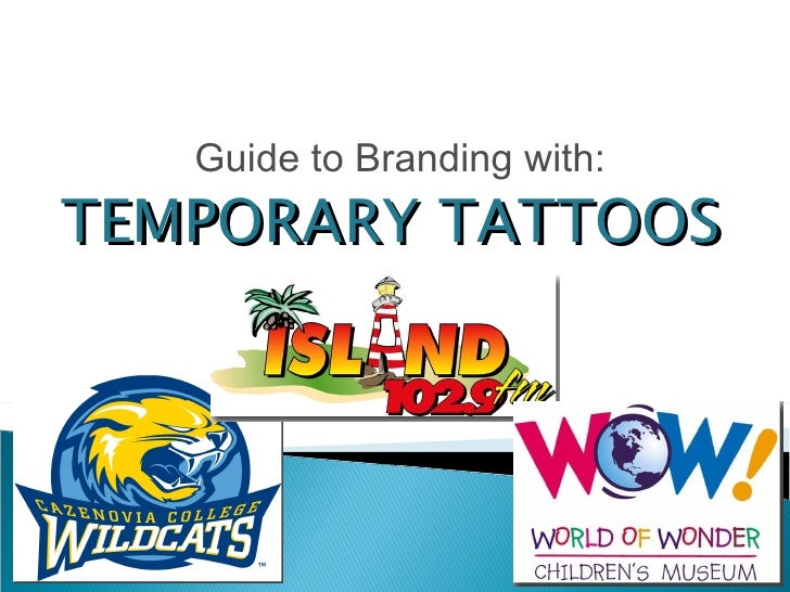 Guide to Branding with Temporary Tattoos