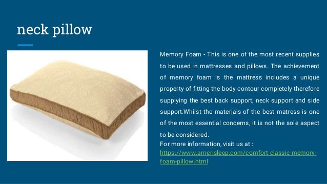 Tempurpedic Pillow