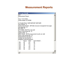 Measurement Reports
 