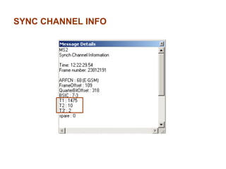 SYNC CHANNEL INFO
 