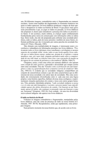 Temática indígena na escola