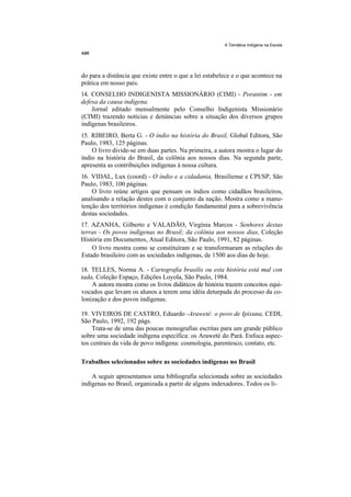 Temática indígena na escola