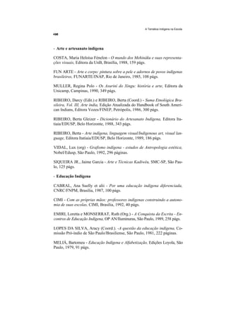 Temática indígena na escola