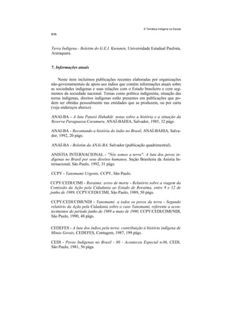 Temática indígena na escola