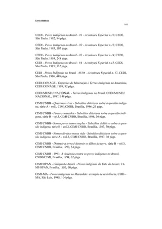 Temática indígena na escola