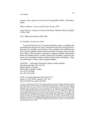 Temática indígena na escola