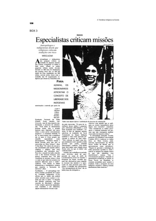 Temática indígena na escola