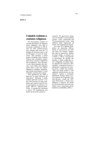 Temática indígena na escola