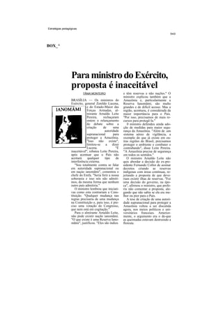 Temática indígena na escola