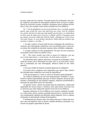 Temática indígena na escola