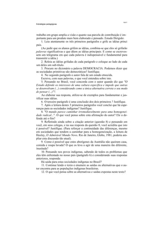 Temática indígena na escola