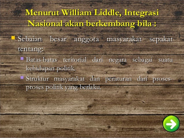 Pluralism and National Integration (Sistem Sosial Budaya 