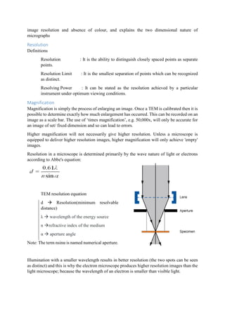 Technical Respose Tem Transmission Electron Microscope (TEM) for research (Full version) | PDF