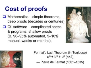 Ten Commandments of Formal Methods: A decade later