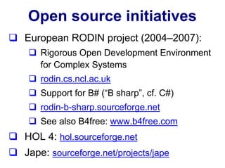 Ten Commandments of Formal Methods: A decade later