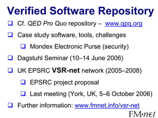 Ten Commandments of Formal Methods: A decade later