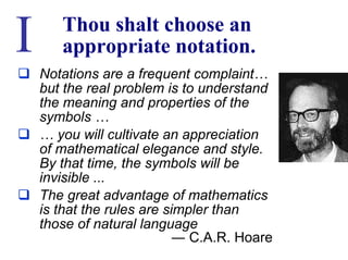 Ten Commandments of Formal Methods: A decade later