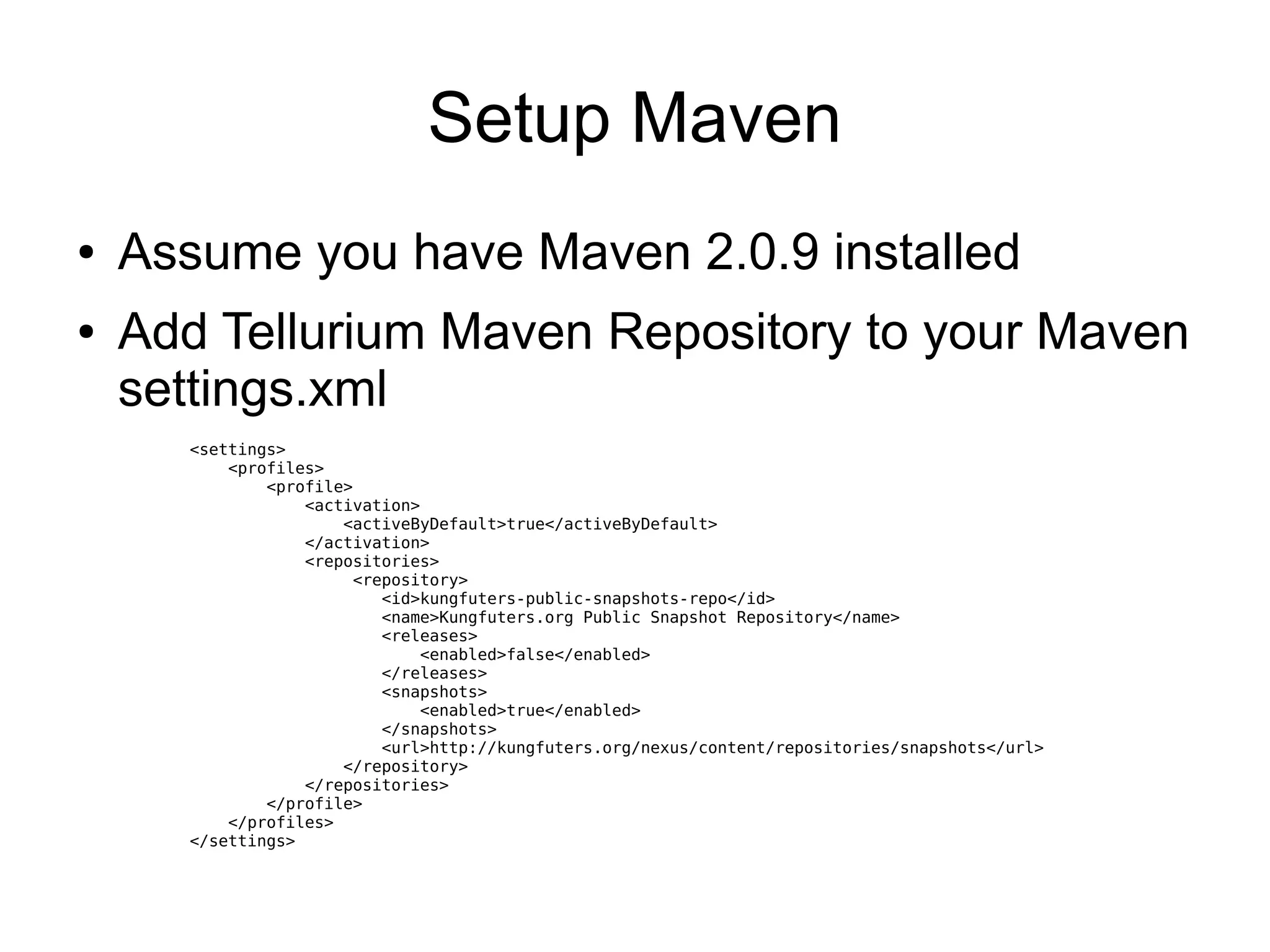 Ten Minutes To Tellurium