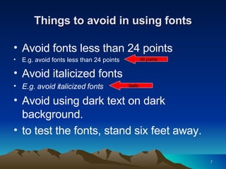 Ten Mistakes In Powerpoint Presentation | PPT