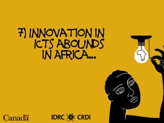 Ten Things You Didn't Know About ICTs and African Development