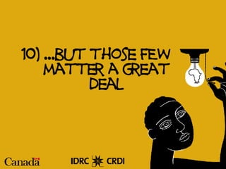 Ten Things You Didn't Know About ICTs and African Development