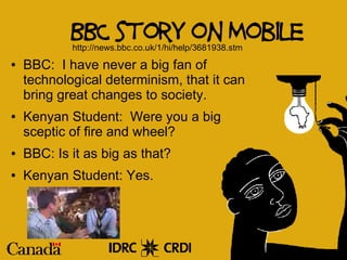 Ten Things You Didn't Know About ICTs and African Development