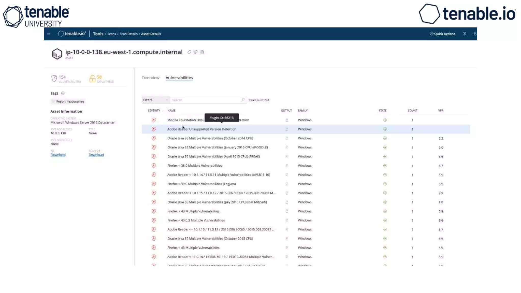 Tenable IO analysis.pptx