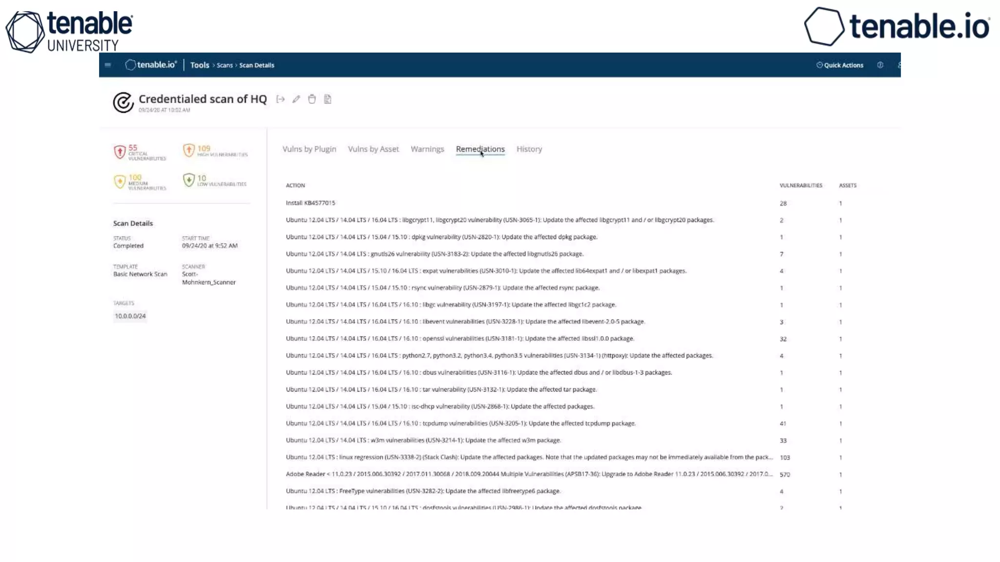Tenable IO analysis.pptx