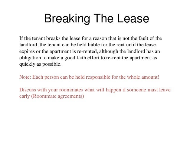 breaking lease agreement letters