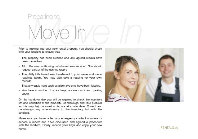 rentals sg tenant residential guide singapore new tenant welcome letter