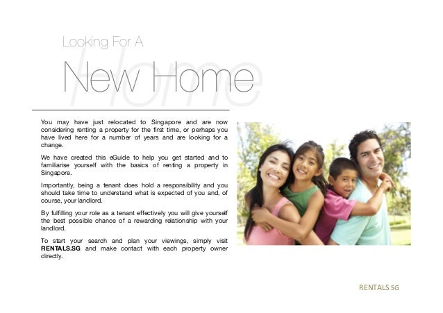 rentals sg tenant residential guide singapore new tenant welcome letter