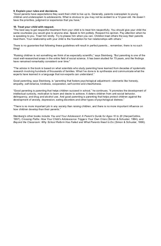 good parenting essay marriage communication