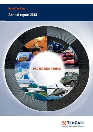 Royal Ten Cate
Annual report 2013
PROTECTING PEOPLE
 