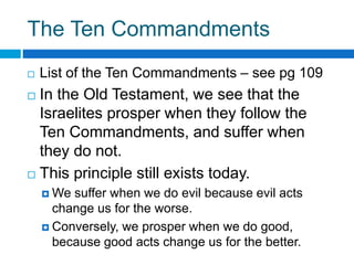 Ten Commandments and the Beatitudes | PPTX